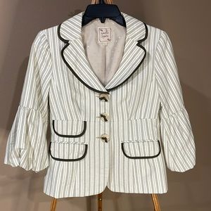 Nanette Lepore blazer, 3/4 sleeve, size 4